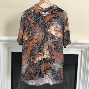 Topman men's short-sleeved shirt Size L